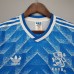 Netherlands 1988 Away Blue Soccer Jersey